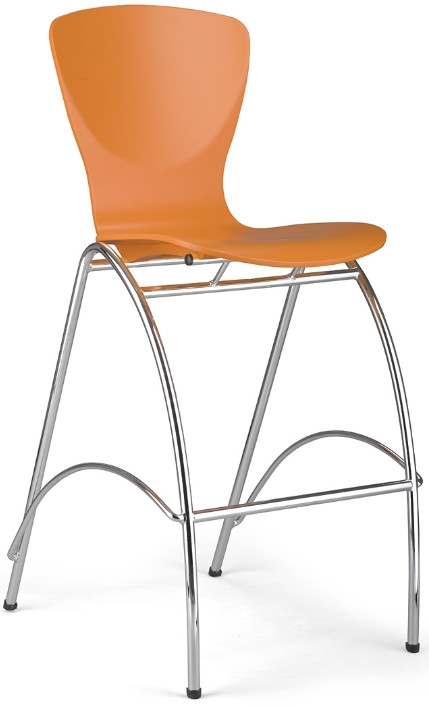 Бар стол  BINGO hocker chrome