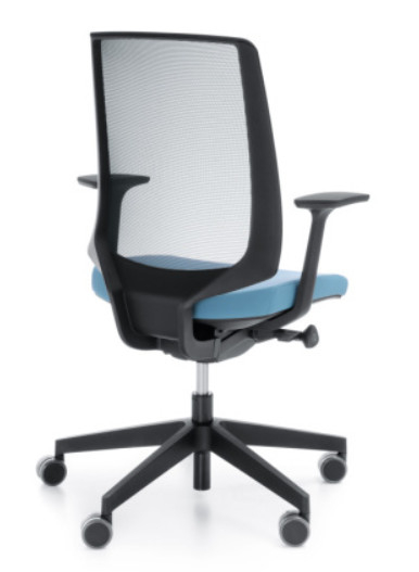 Работен стол LIGHT UP mesh 250SFL black
