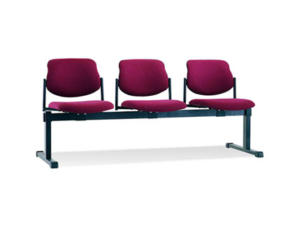 Посетителска пейка STYL - 3 BLACK