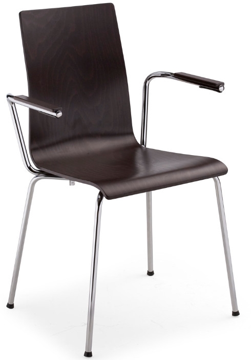 Кафе стол  CAFE VII ARM chrome