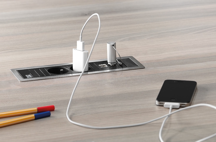 Разклонител за вграждане Power FRAME